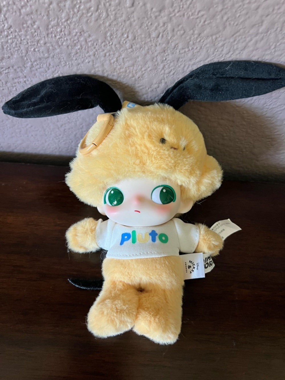 Popmart DIMOO × Disney Pluto Bag Charm – Mickey & Friends Series